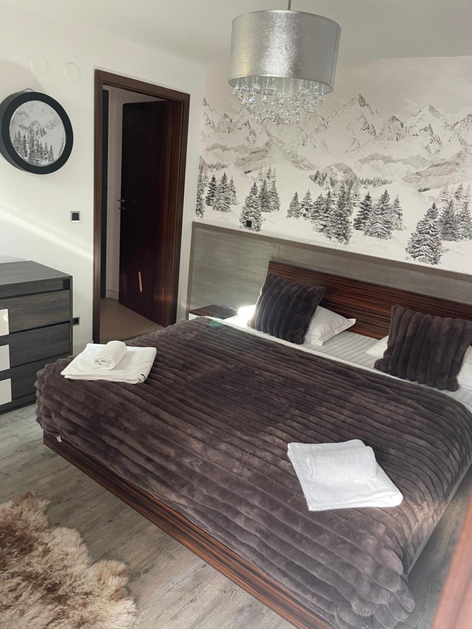 Pentahouse Mountain Belle Vue Apartment Poiana Brasov Bagian luar foto